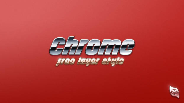 Chrome Layer Style -FREE-