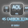 Carbon Dock icons