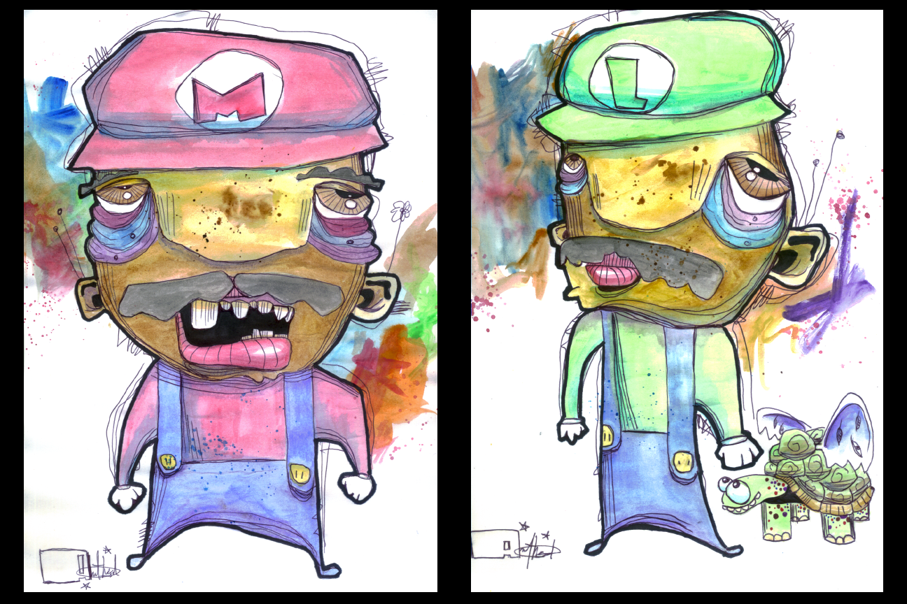 Super Mario Bros by ANTHEAD on DeviantArt