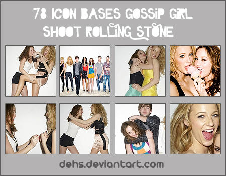 Icon Bases - Gossip Girl