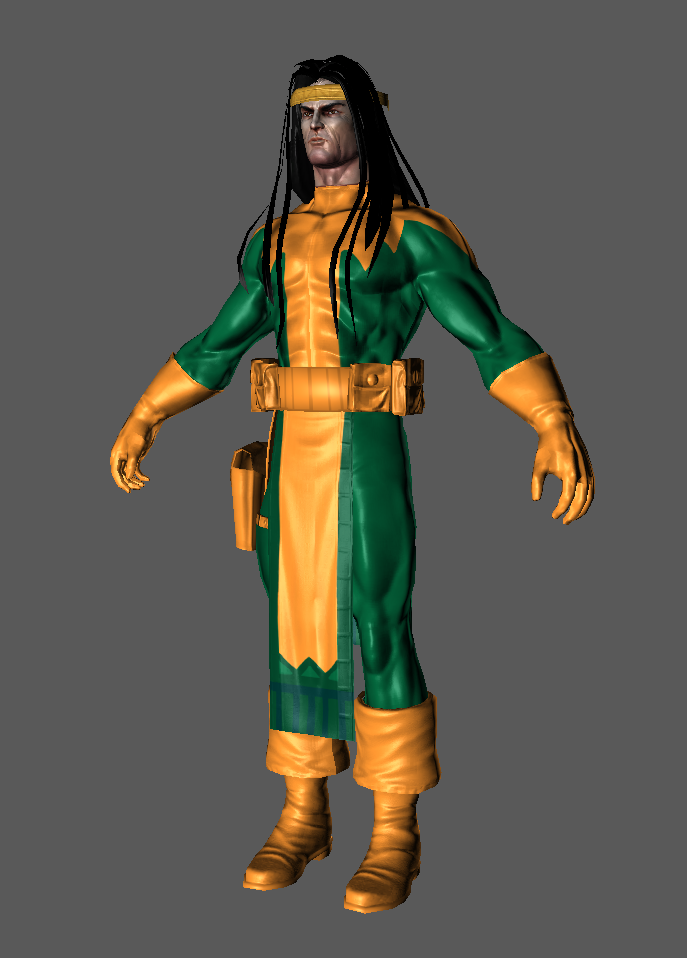 Shaman 3d model Alpha Flight (Marvel Heroes) by xmensaga on DeviantArt
