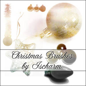 Ischarm Christmas Brushes