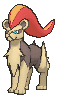 Pyroar (female) by pokemon3dsprites