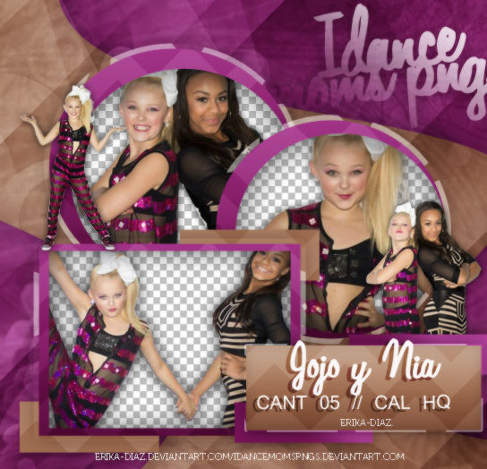 //Pack png Jojo Siwa y Nia Sioux