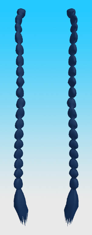 3DCG Braided Pigtails DL by G123u on DeviantArt
