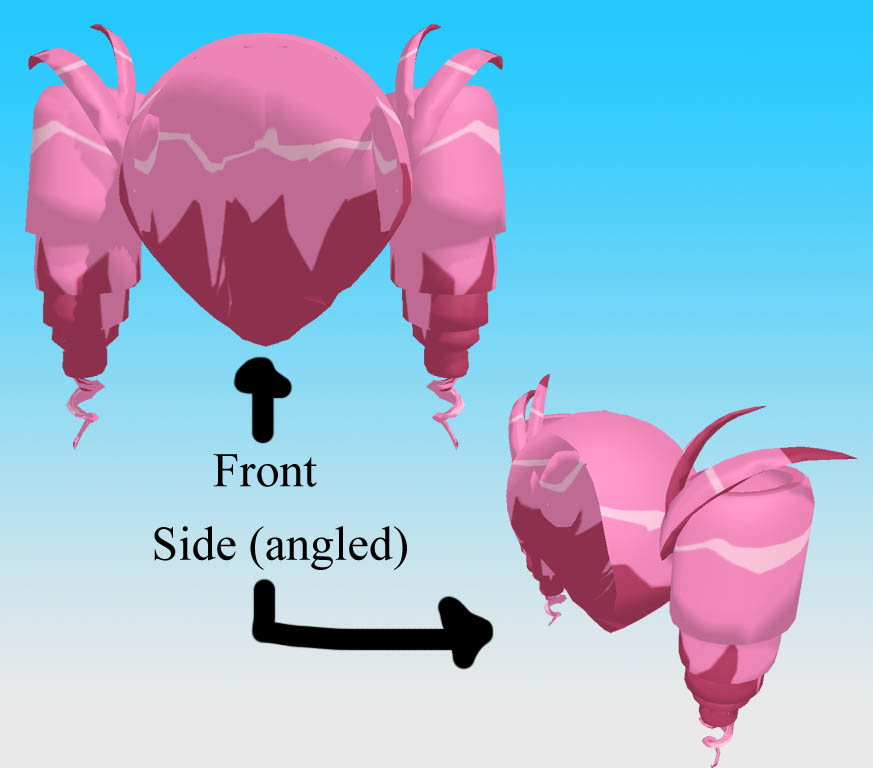 3DCG Short Drill Pigtails DL by G123u on DeviantArt