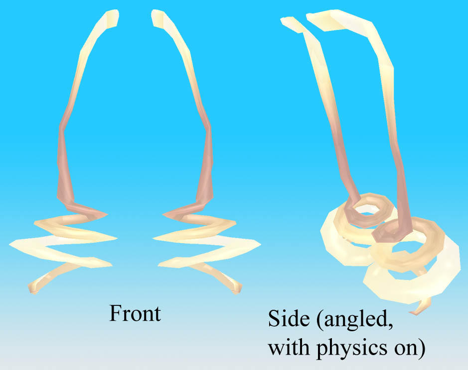 3DCG Long Swirly Pigtails DL by G123u on DeviantArt