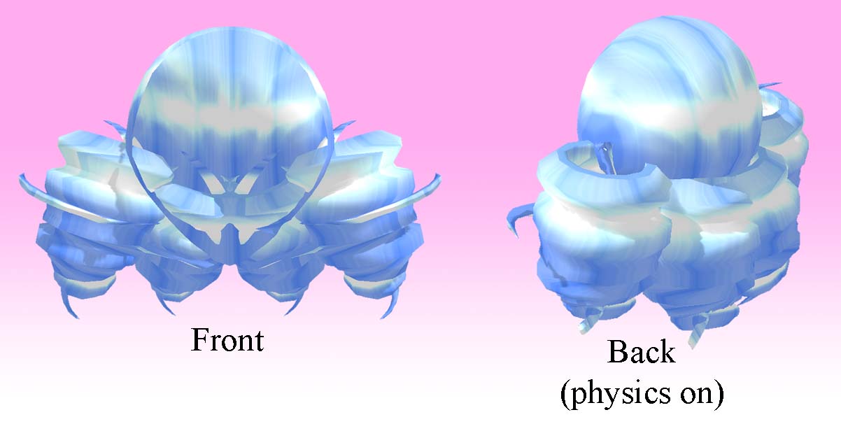 3DCG Curly Back Hair DL by G123u on DeviantArt