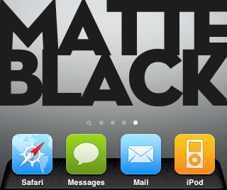 Matte Black Dock