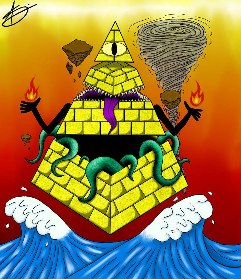 Gravity Falls Bill Cypher Inspired Print (Fan Art) by ashep21435 on ...