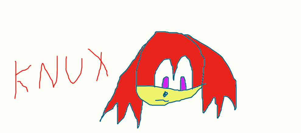 Knuckles Drawing by PatrykGr on DeviantArt