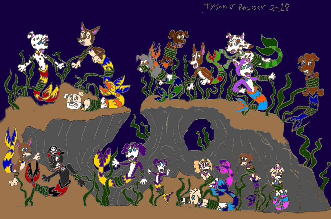 Big Family Captured by MerpupIsaac2003 on DeviantArt