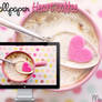 WALLPAPER HEART COFFEE