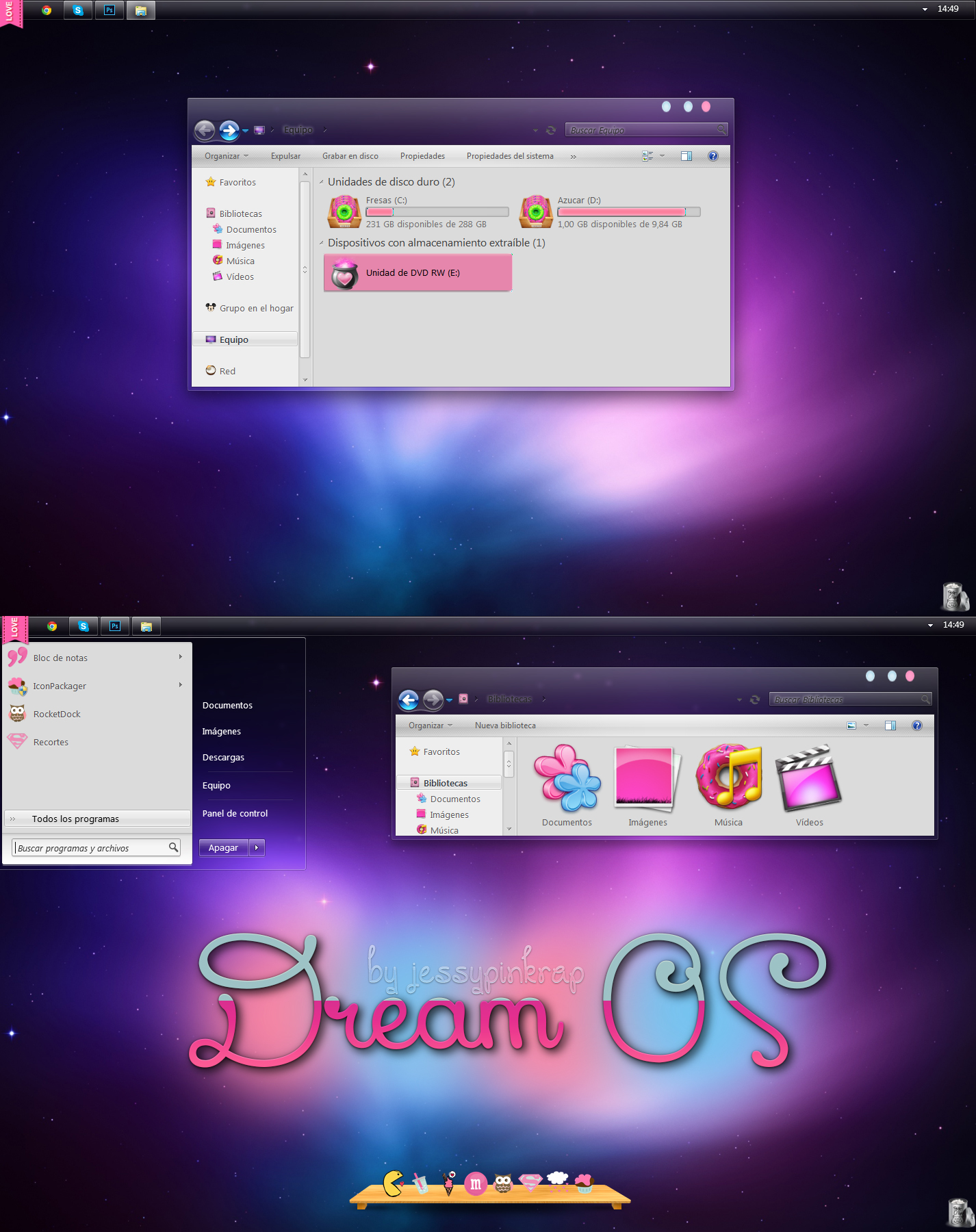 DREAM OS WINDOWS 7 by jessy-izan