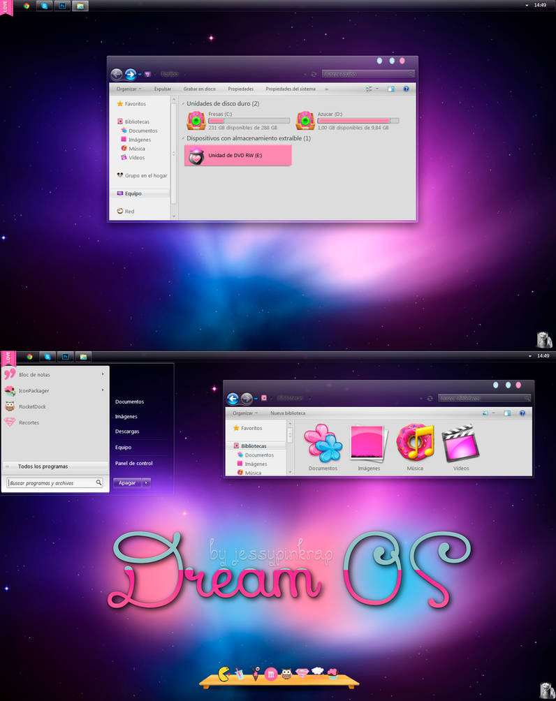 DREAM OS WINDOWS 7 by jessy-izan