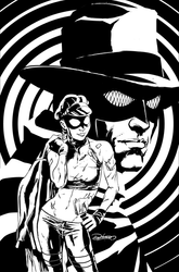 GreenHornet16cov-lineart