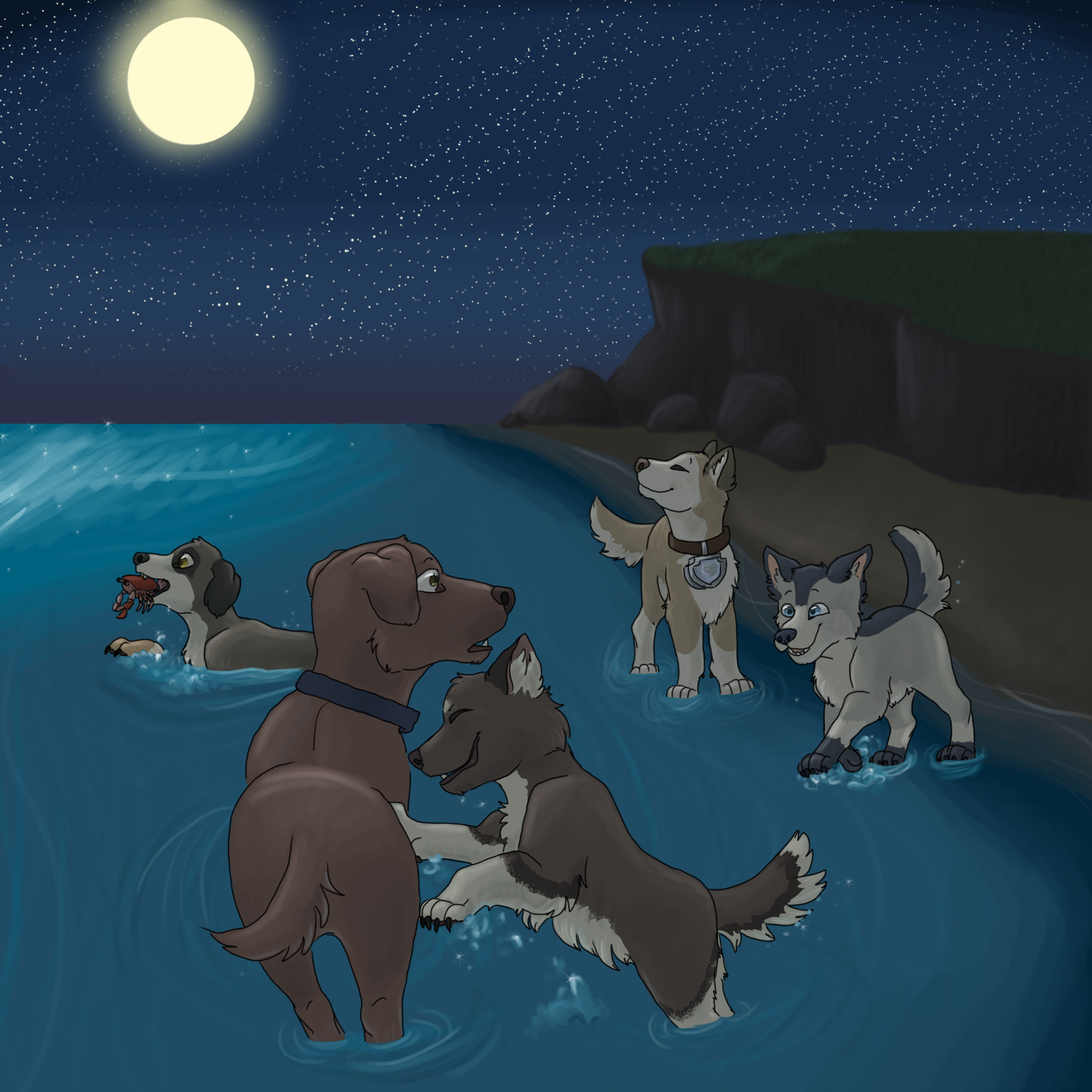Art Trade-Family Field Trip by EchoingSky on DeviantArt