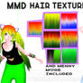 Random Mmd Hair Textures I Made