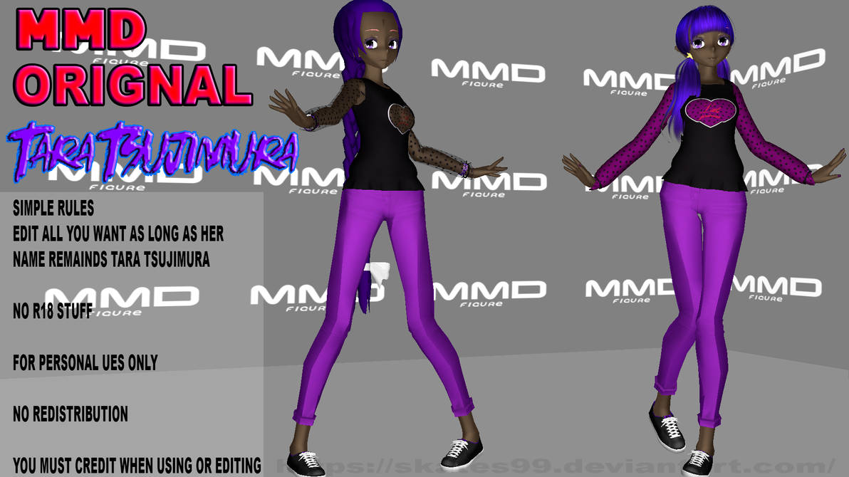 mmd tara Tsushimura orignal casual