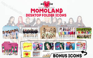 Momoland desktop Folders Icons