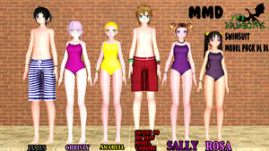 Mmd The Dragons Swimsut Series dl beta