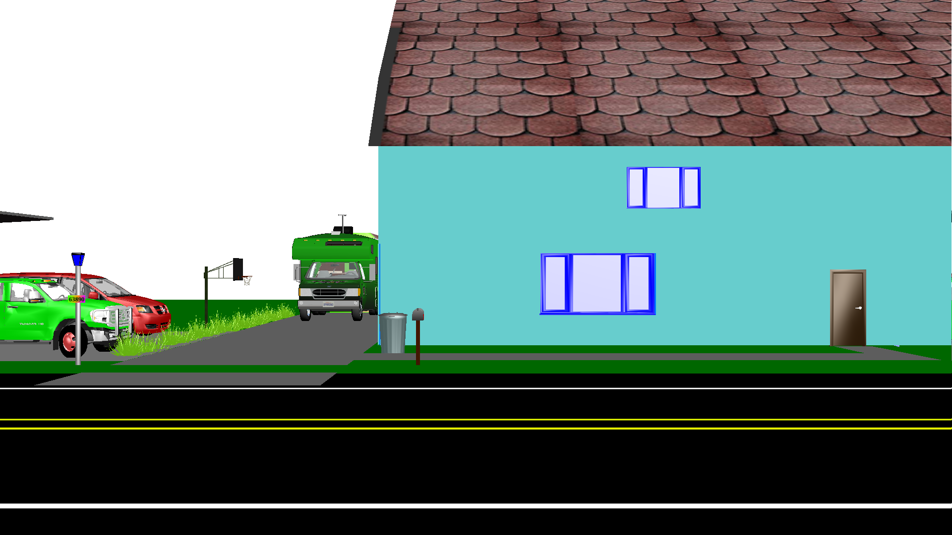 Mmd Aki's unificial House stage project dl