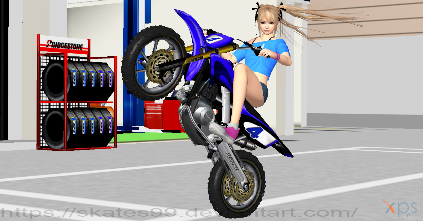 Xps Doa Marie Rose Doing A Wheelie