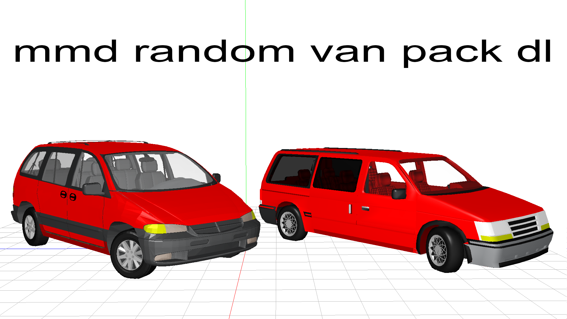 Mmd Random Van Pack dl beta