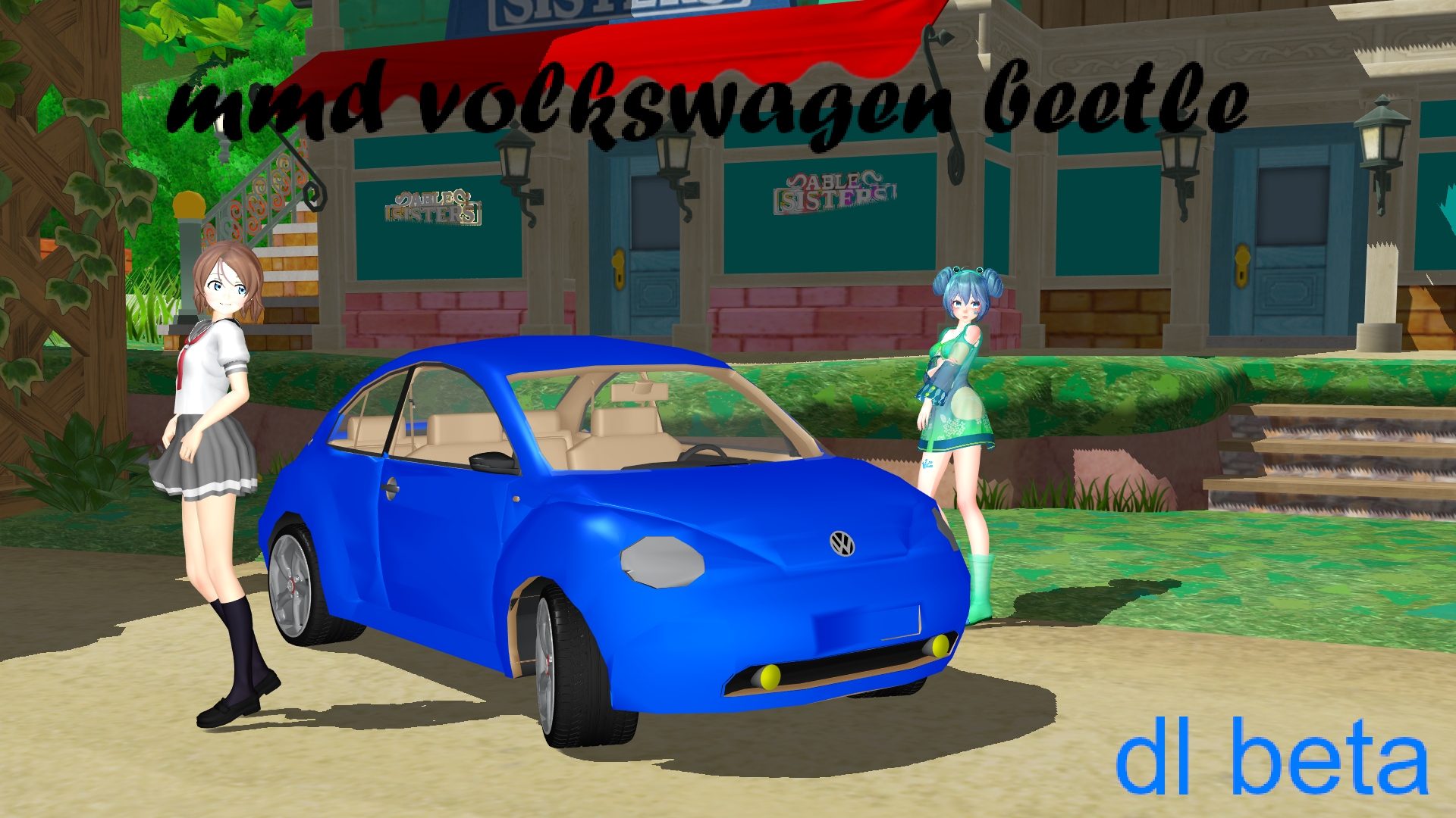 Mmd Volkswagen Beetle Dl beta
