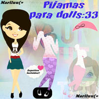 Pijamitas para dolls (=