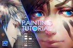 +Painting anime hair...tutorial+ by Valentina-Remenar
