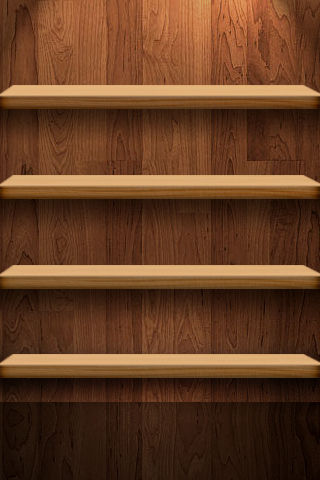 4 Shelves iPhone by bellevino on DeviantArt