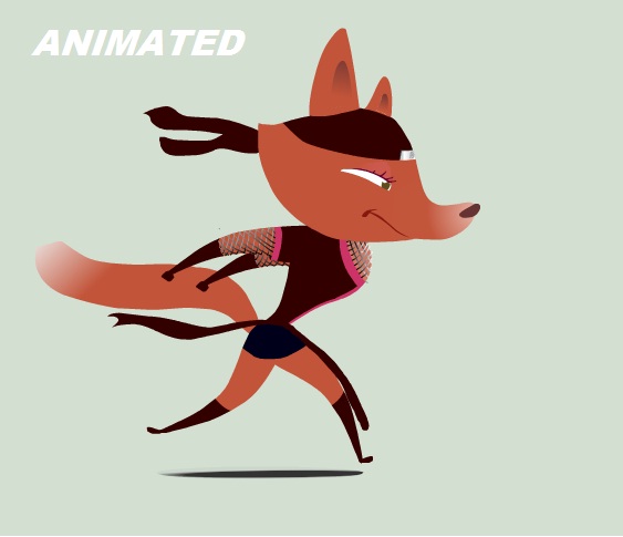 Fox kunoichi Run Cycle by edd-xsagi on DeviantArt