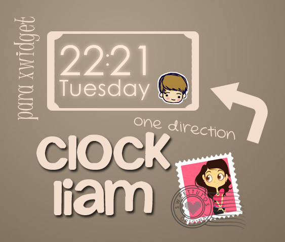 Skin Xwidget ClockLiam