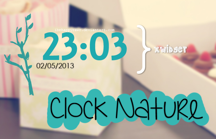 Clock Nature BHR