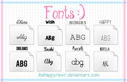 Fonts!