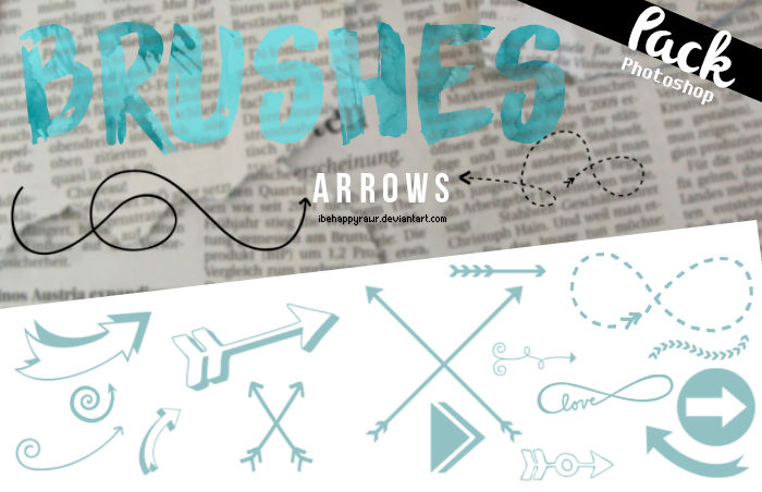 Arrow Brushes BHR by iBeHappyRawr on DeviantArt