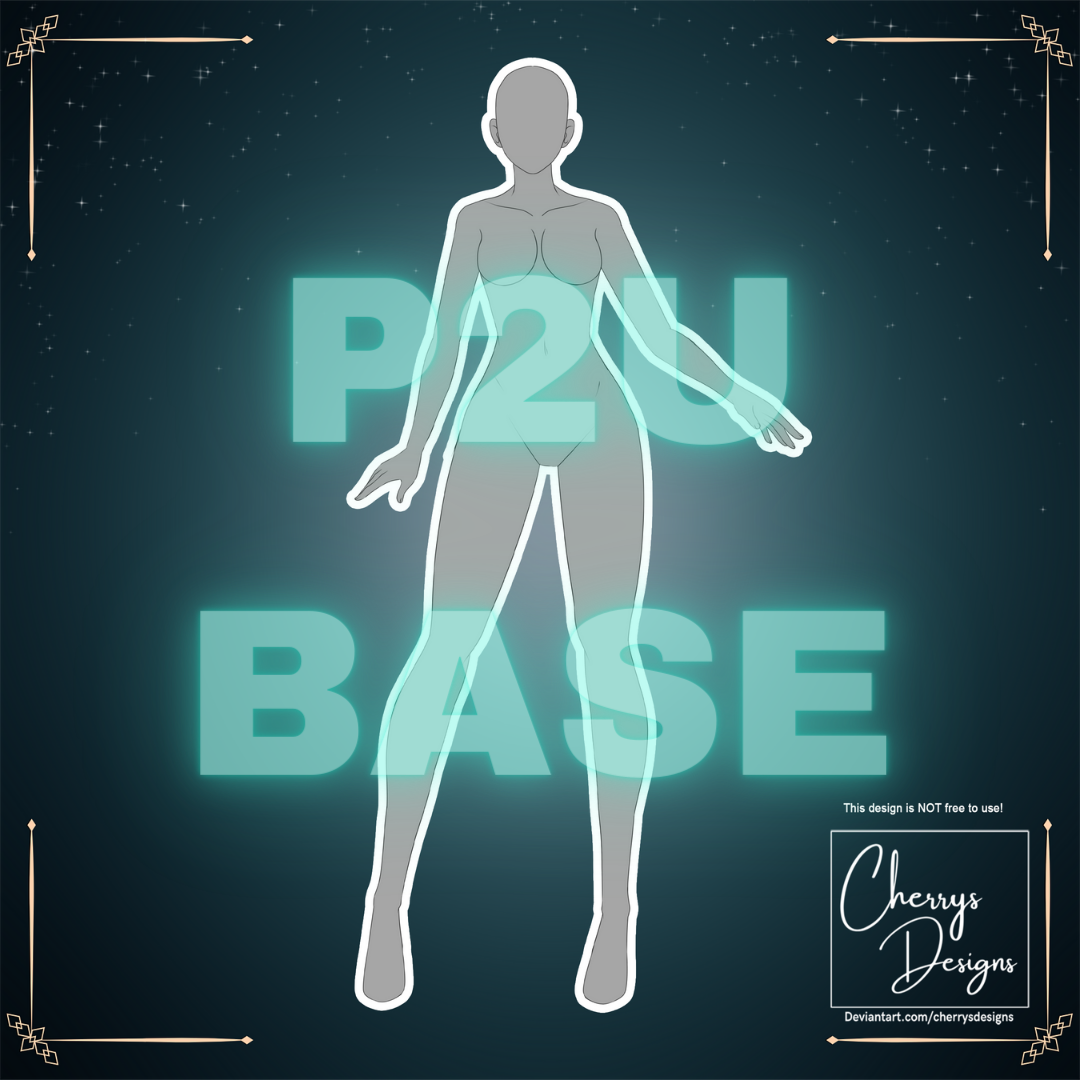 P2U Female Base: Full Body by CherrysDesigns on DeviantArt
