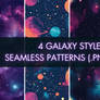 (F2U) Seamless Pattern Set - Galaxy