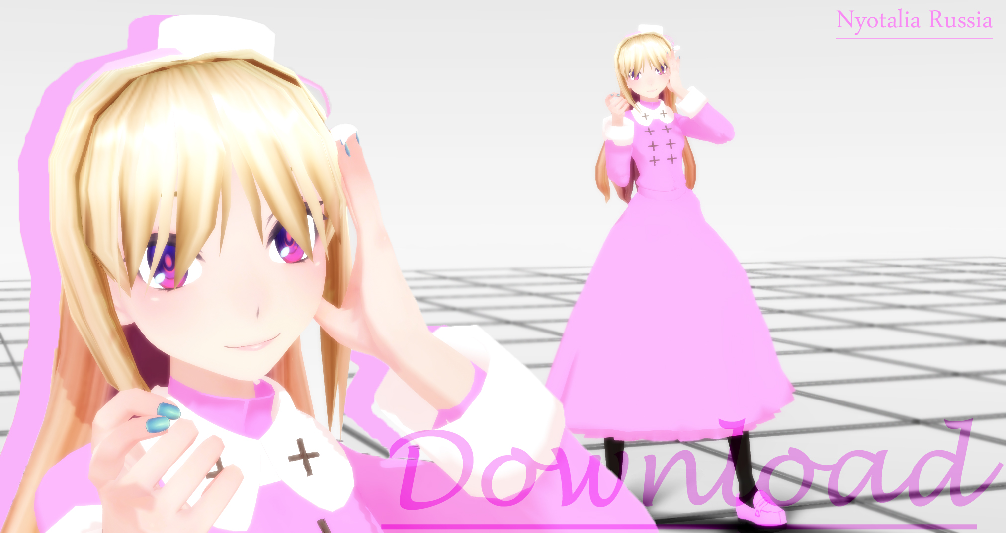 MMD Nyotalia Russia Download