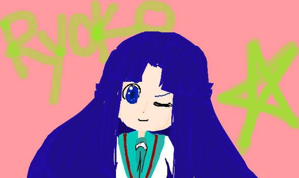 Ryoko Asakura, the blue haired killer