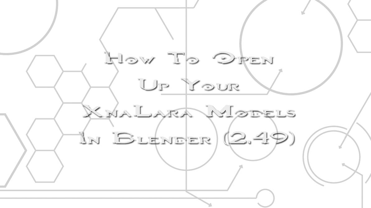 How To Open Models In Blender by a-m-b-e-r-w-o-l-f on DeviantArt
