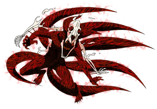 Naruto manto de Chakra[6 colas] by kirito074 on DeviantArt