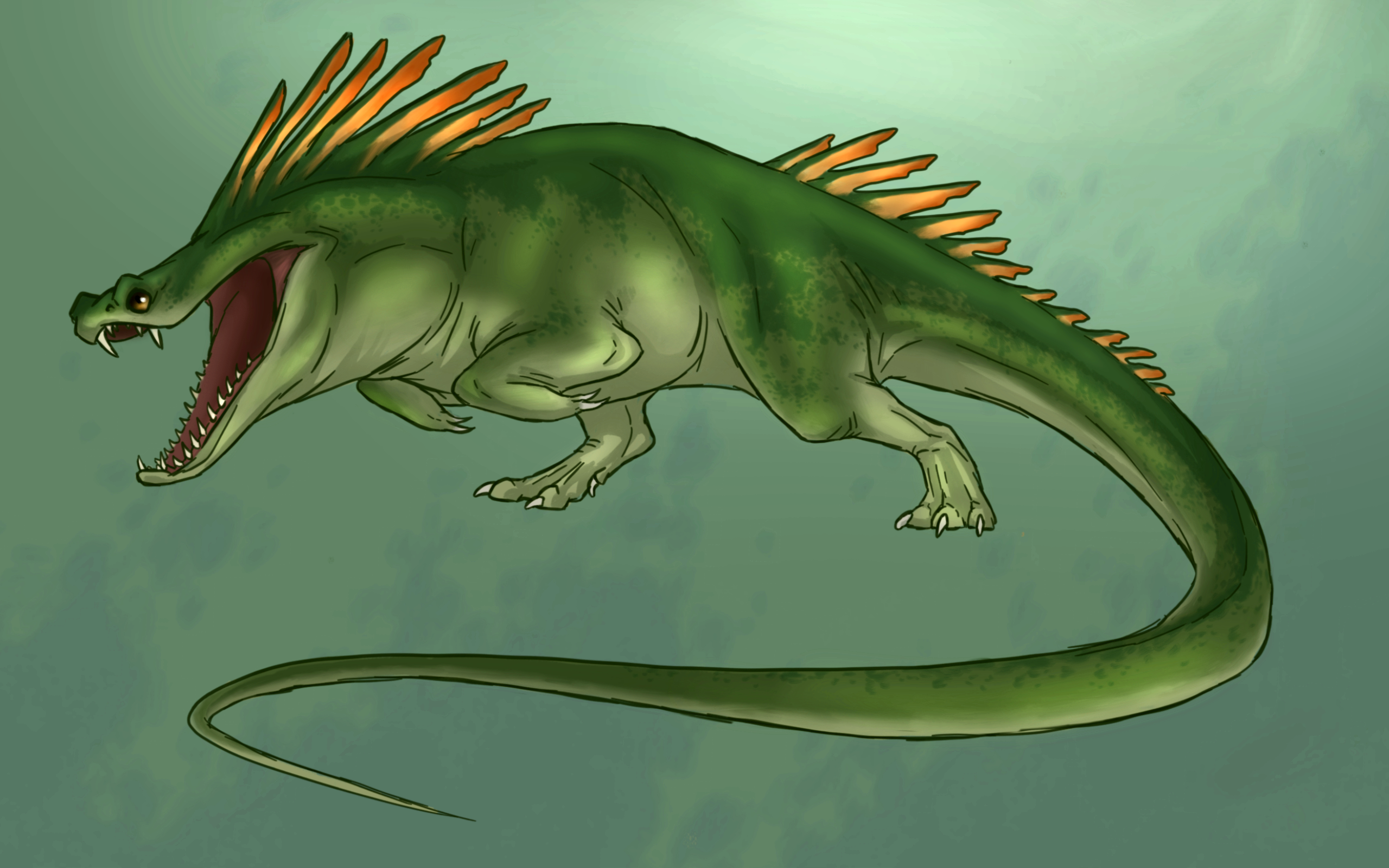 Swamp creature by Jananjuda on DeviantArt