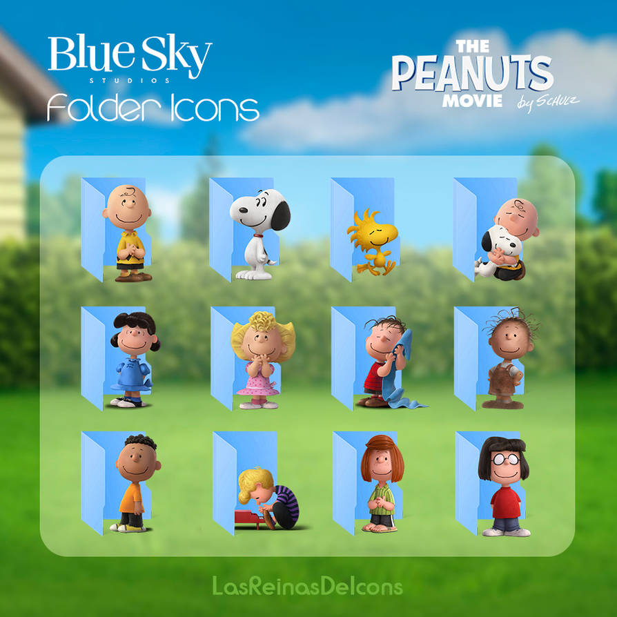 The Peanuts Movie Folder Icons by LasReinasDeIcons on DeviantArt