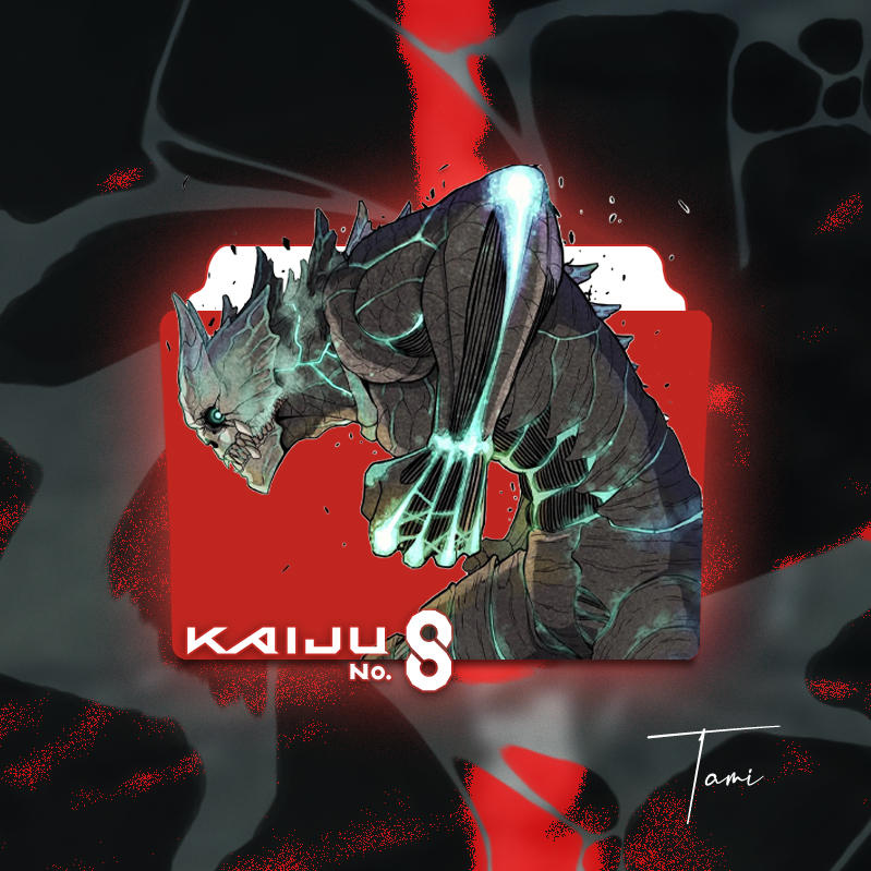 Kaiju No. 8 folder icon v1 by TamiTi on DeviantArt