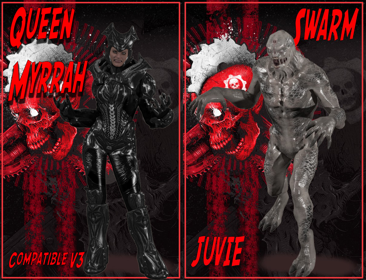 Queen Myrrah locust gears of war by jibicoco on DeviantArt