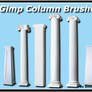Gimp Column Brushes