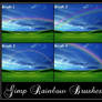 Gimp Rainbow Brushes