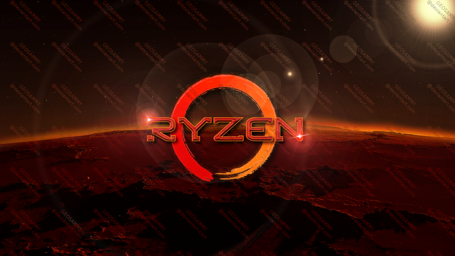 Ryzen Wallpaper By Geosammy On Deviantart